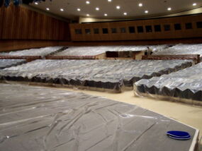 Blick ins Auditorium der Kongresshalle Berlin Tiergarten