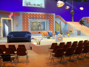 Polsterreinigung im Filmstudio