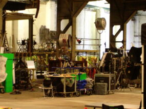 Blick hinter die Kulissen einer Filmproduktion