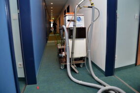 Teppichboden reinigen im Hotel